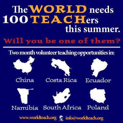 WT summer opportunitites