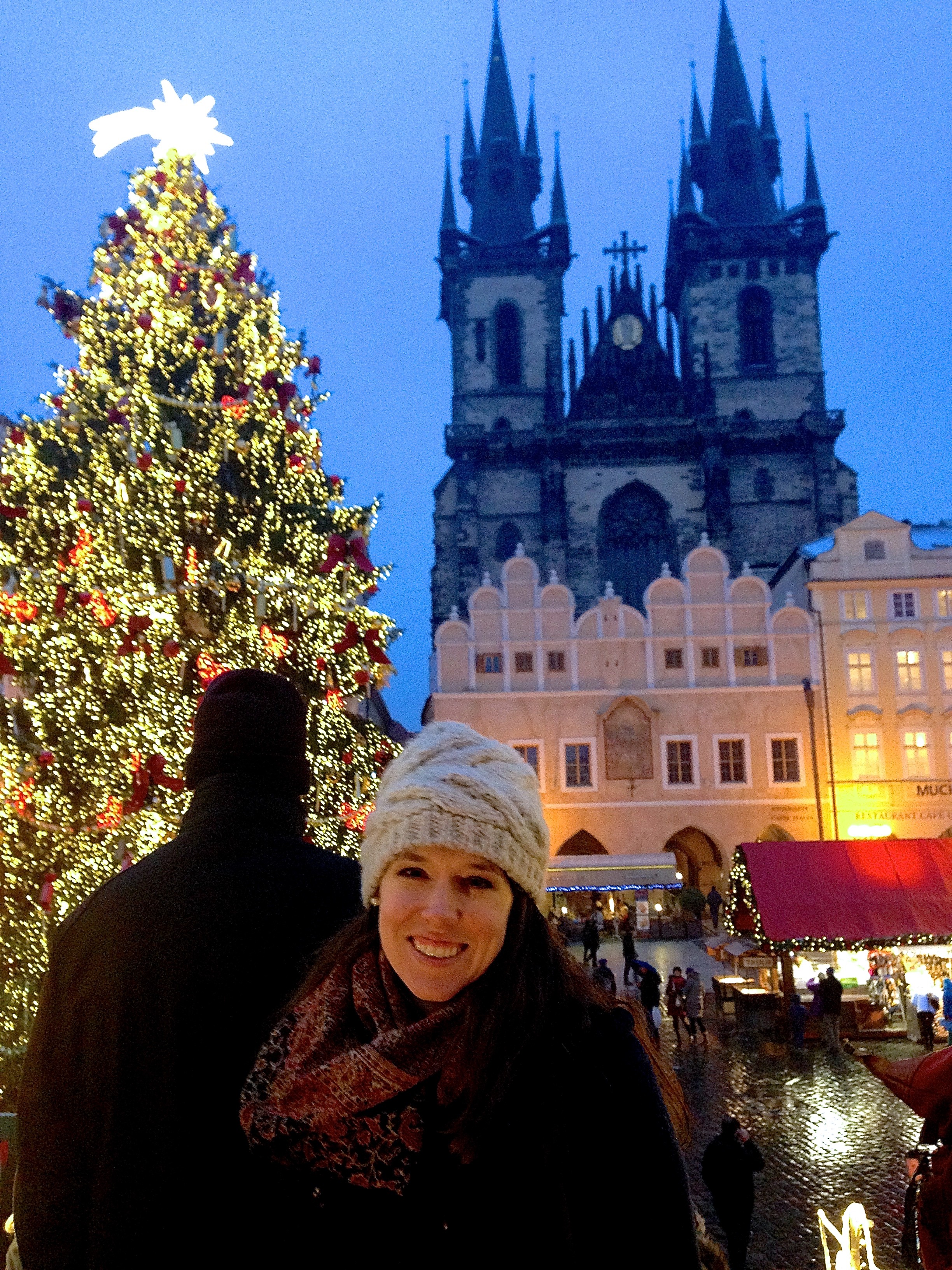 Kate Herman Prague in Christmas